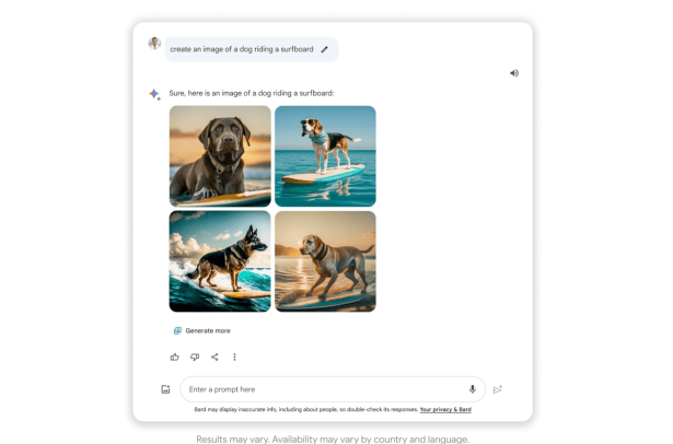 Google Bard gets image generation and a more capable Gemini Pro to take on ChatGPT